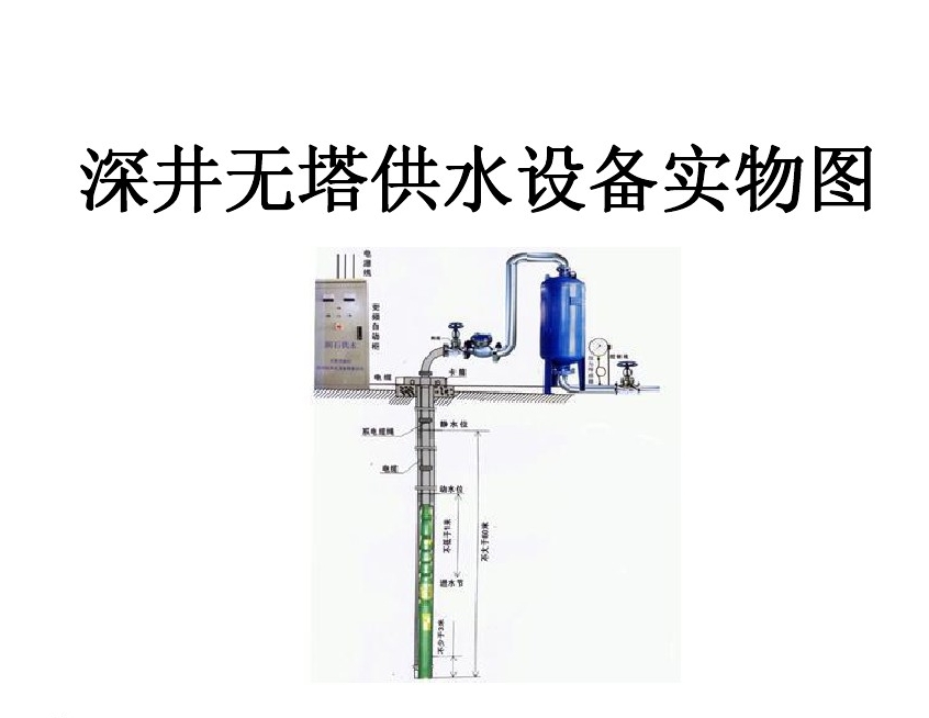 桐柏县井泵无塔式供水设备